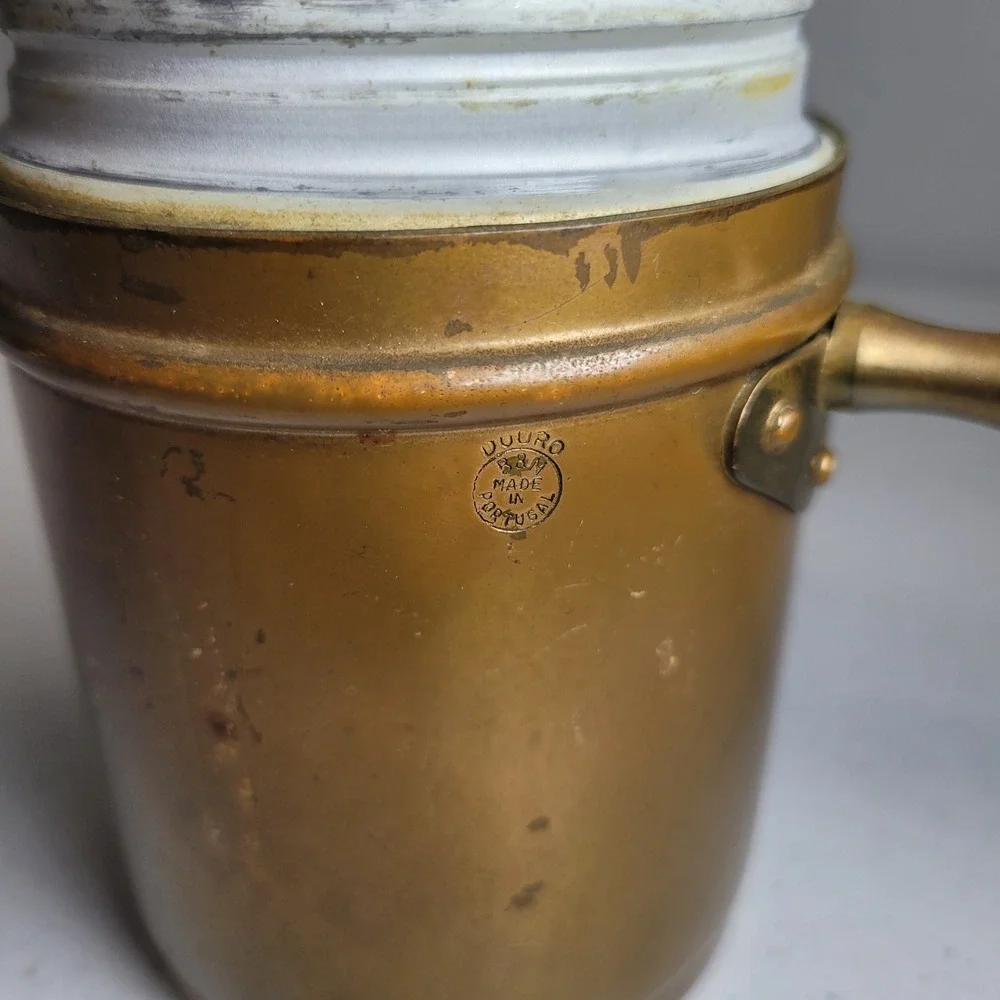 Vintage‎ Douro B M Copper Turkish Coffee Maker Bottom Replacement Part Portugal